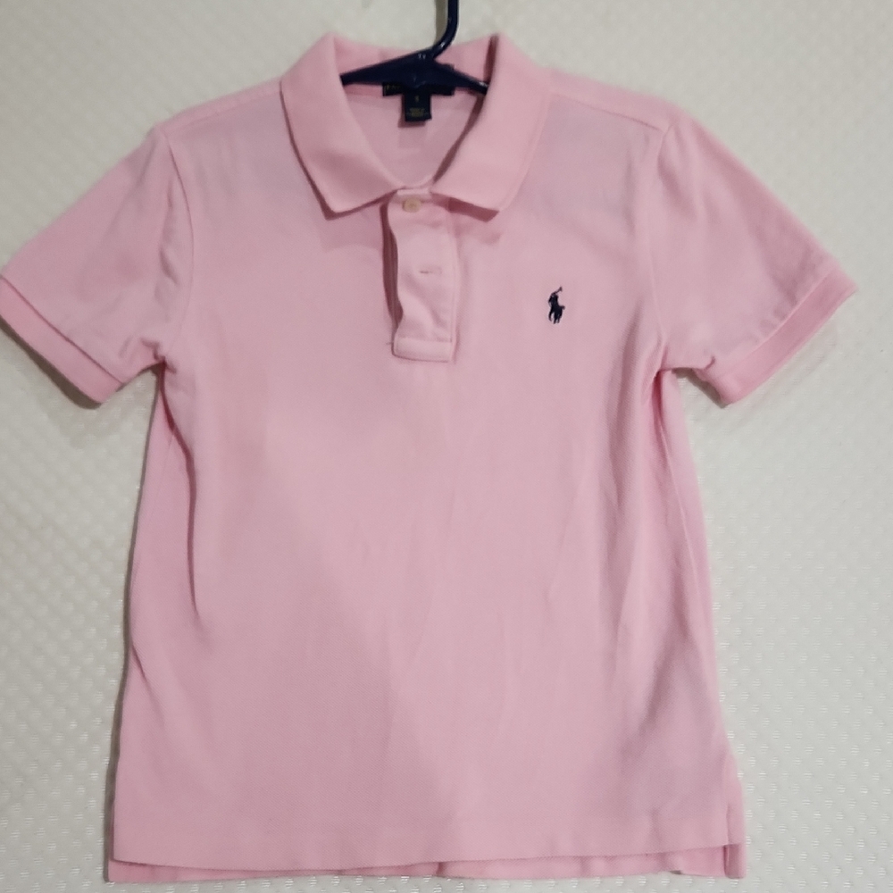 Polo by Ralph Lauren Kids Light Pink Polo Shirt